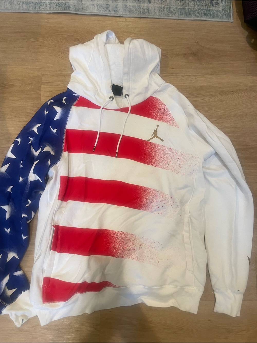Air Jordan American Flag Hoodie large USA